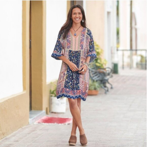 Sundance Boho print dress szXS - Picture 13 of 13